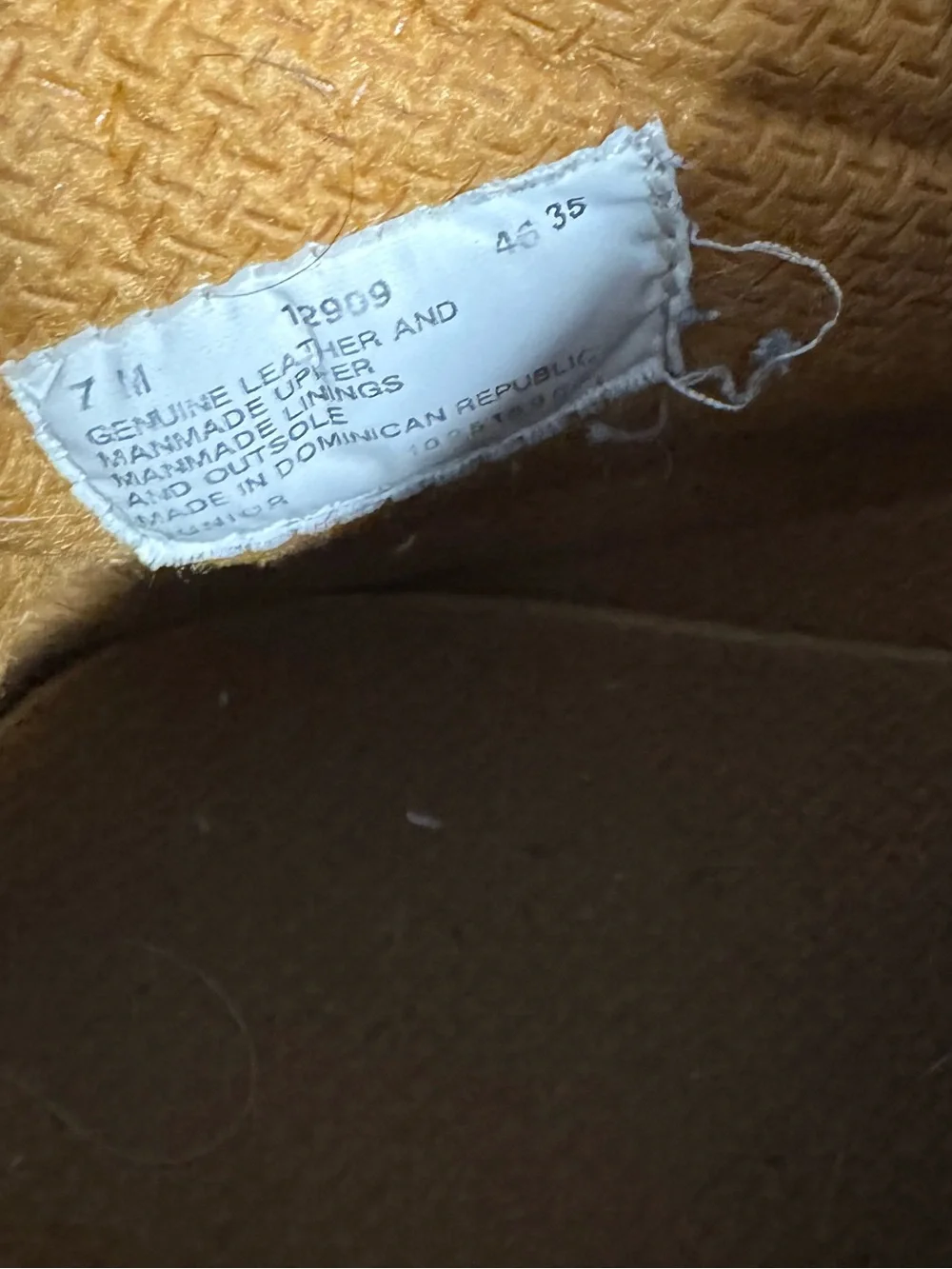 Timberland Premium 6 Inch Waterproof Wheat Nubuck Boots Mens Size 7